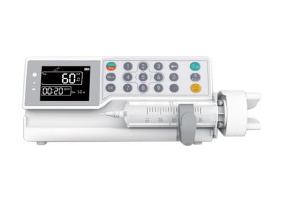 China Good Visibility Lcd Screen Veterinary Syringe Pump With Digital Buttons for sale