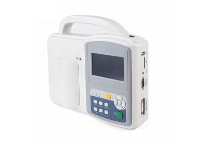 China Manual Auto Electrocardiogram Machine 4.3 Inch TFT LCD 3 Channel ECG Machine for sale