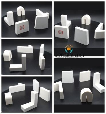 Chine Carreaux de mosaïque en aluminium carré utilisés dans le charbon et d'autres industries de manutention de matériaux à vendre
