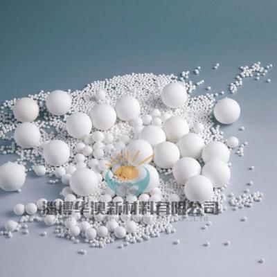 Cina 95% di alluminio ceramica sfere di macinazione sfere di alubito per mulino a sfere / mulino di sabbia in vendita