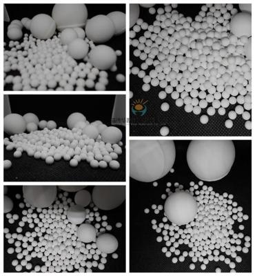 China Bolas de molienda cerámicas de aluminio Alta resistencia a la trituración Alta estabilidad química en venta