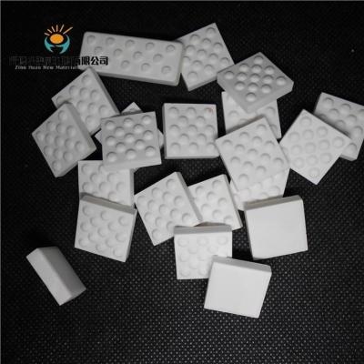 China High Alumina Ceramic Tiles Square Shape Thickness 3-20mm for sale