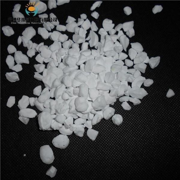 Quality Refractory Raw Materials White Tabular Alumina Pure Sintered Corundum 99.2% for sale