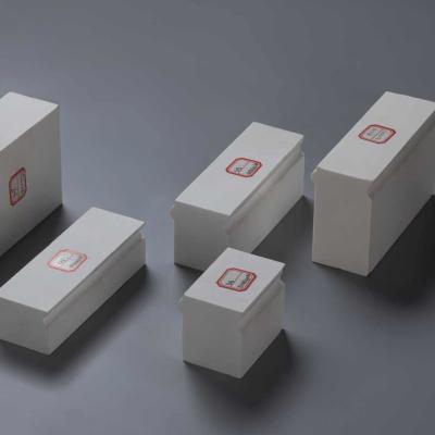 China Rectangle / Wedge Alumina Ceramic Bricks for sale