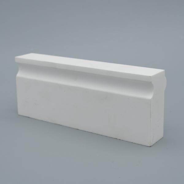 Quality Electrical Insulation Alumina Ceramic Brick Alumina Refractory Brick 9 Mohs for sale