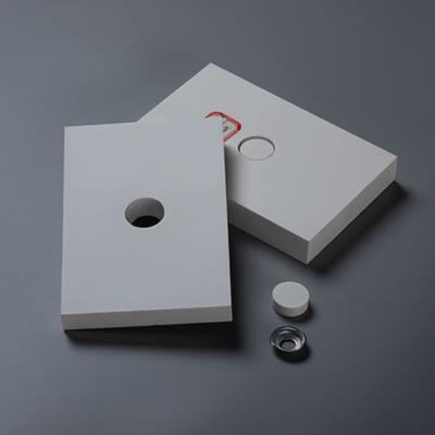 China 92% 95% 97% Alumina Ceramic Plates 9 Mohs Hardness With High Wear Resistance Damaged for sale