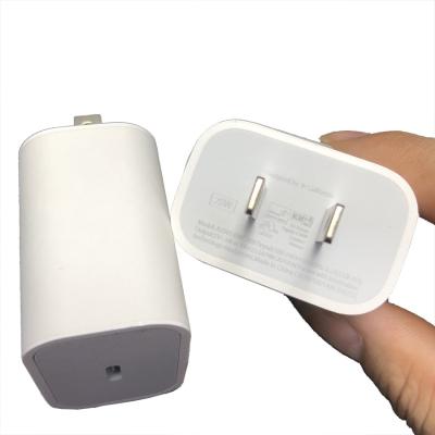 China 100 - 240V PD 20 Watt Usb C Charger Type C Adapter US plug for sale