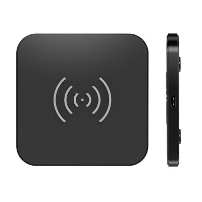 China Smart 10W Qi Wireless Charger ABS PC 9V 2A USB Fast Charge Pad for sale