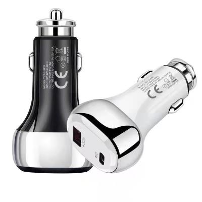 China 38W 20W PD Car Charger USB QC3.0 Fast Charger With Box for sale