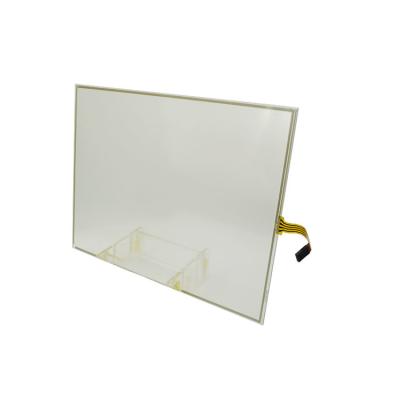 China Bank ATM Machine 4 Wire Resistive Touch Panel 15 Inch ITO Glass for sale
