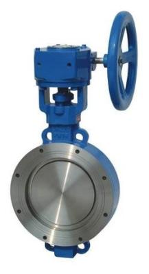 China Stainless Steel RFJ Flanged Valve with  Worm Gear Actuator NPS 2