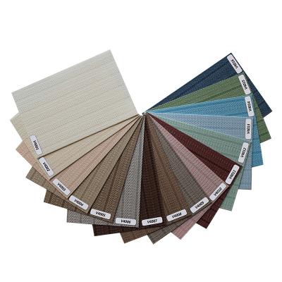 China Durable 89/100/129Mm Vertical Blind Fabric Roll 100% Blackout en venta