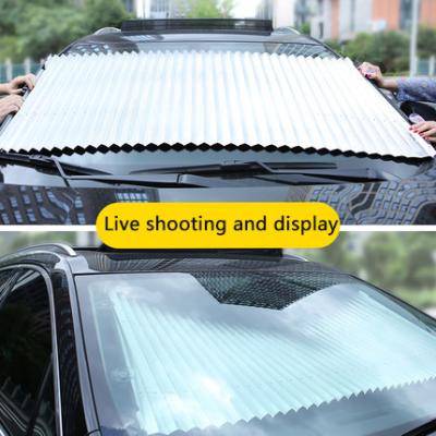 China Blackout Automatic Telescopic Adjustable Sun Shade Cool Car Window Blinds for sale