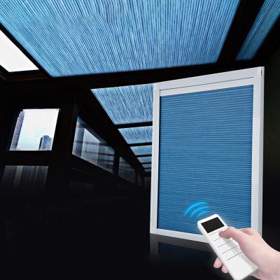 China Electric Honeycomb Blinds Environment Friendly 50% - 100% Blackout for sale