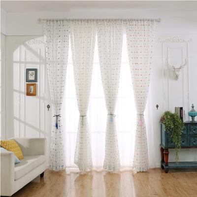 Chine Luxury Window Gauze Sheer Curtains All Season 100% Polyester à vendre