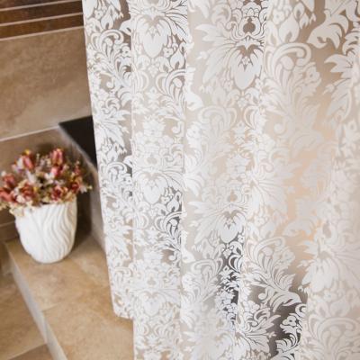 China Clear Peva 13Ps Clear Shower Bathroom Curtain Vintage Pattern Type à venda