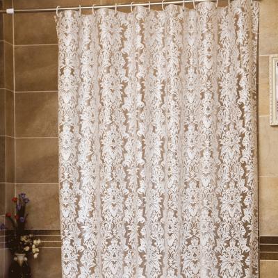 China Modern Clear Peva Waterproof Curtains For Shower Pleated  Exterior Installation à venda