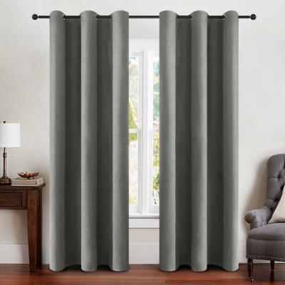 China China hot selling high quality 100% polyester blackout window living room curtains fabric for sale