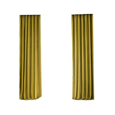 中国 Wholesale Australian cashmere high-end silk flannelette simple modern luxury curtain 販売のため