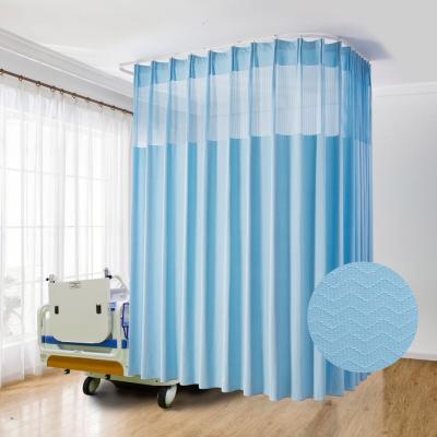 China Icu Hospital Curtain Movable Mesh Track For Ward Partitions Beds Blinds for sale