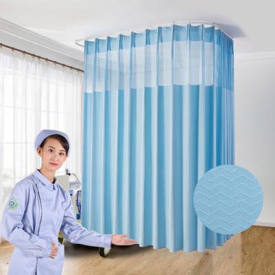 China Disposable Hospital Curtain Medical Privacy Mesh Partition Ward Curtains for sale
