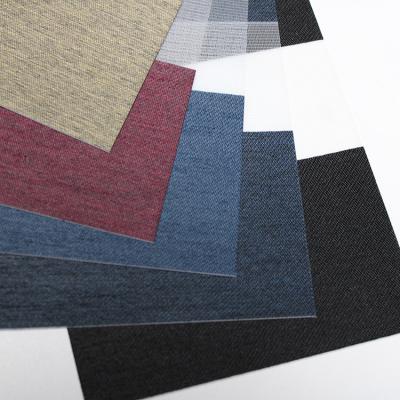 China Environmental Friendly Combi Duo Roller Material Semi Blackout Blackout In Korea Material For Window Blinds PVC Textiles Zebra Blinds Soft Fabric for sale