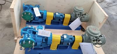 China DIN Flange Internal Grease Gear Pump 1cPs To 1000000cPs Viscosity for sale