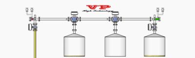 China Automated Hygienic Pigging Systems For Processing Liquid for sale