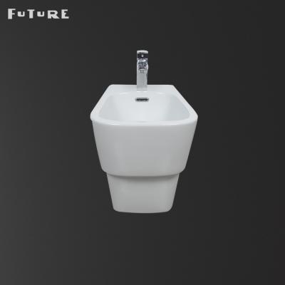 China W350mm White Floor Mounted Bidet Bathroom Toilet Bidet BB903 for sale
