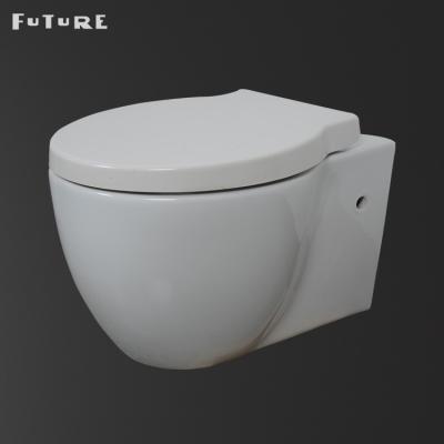 China 380mm Width Wall Mount Western Toilet Wall Hanging Commode WH902 for sale