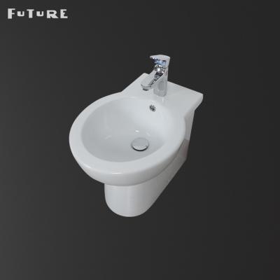 China Bathroom Sanitary Ware Restroom Bidet Free Standing Bidet 420mm High for sale