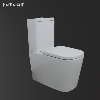 China Ideal Standard Close Coupled Bathroom Toilet  837mm High 2 Piece Commode for sale