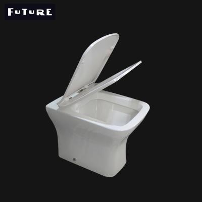 China Modern Washdown Flushing Contemporary Back To Wall Toilet For Hotel BTW301 for sale