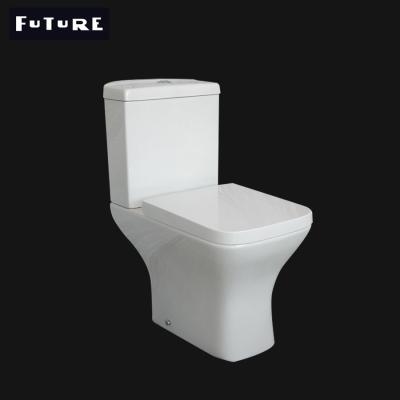 Chine Toilette à projection courte à cuvette allongéetoilettes modernes Salle de bains Articles sanitaires à vendre