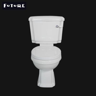 China Ceramic Sanitary Ware Close Coupled Bathroom Toilet 3L 6L Concealed Water Tank for sale