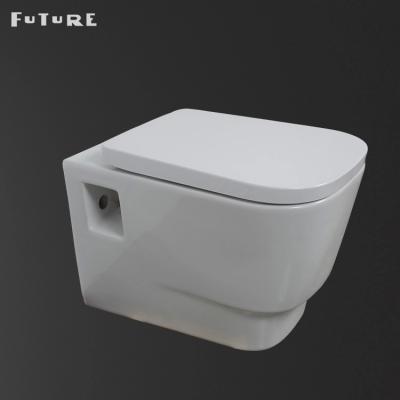Chine Compact 350mm Residential Wall Hung Commode Wall Hanging Wc Sapce Saving à vendre