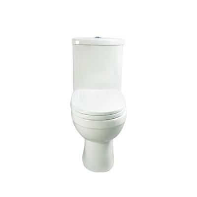 China Elongated Seat  655*375*795mm Two Piece Toilet Wc For The Bathroom for sale
