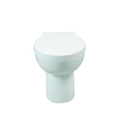 China Mute Stabilize Bathroom Back To Wall Toilet White Scratch Resistant for sale