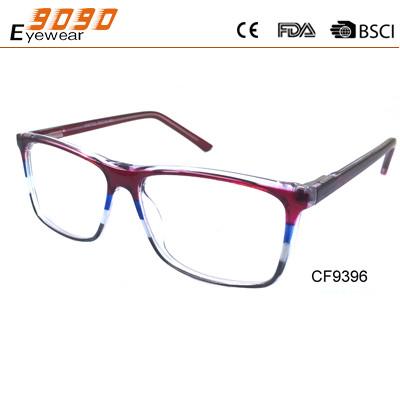 China CP injection eyeglass frame best and fashion design ,suitable for women for sale