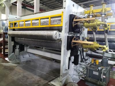 China Alloy Steel Fabric Embossing Machine for sale