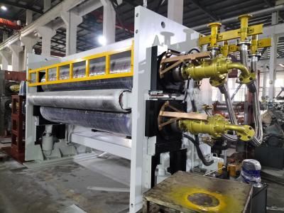 China Fabric Embossing 6000mm Calendar Rolling Machine for sale