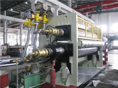 China Una máquina de grabación en relieve del rollo de los manteles 6000m m del motor en venta