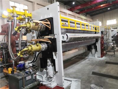 China 1600mm Nonwoven Fabric CE Two Roll Calender Machine for sale