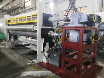 China 850mm Calendar Rolling Machine , High Speed Fabric Calender Machine for sale