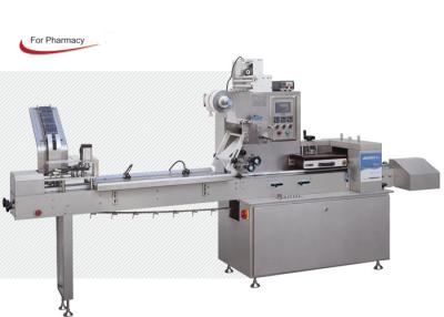 China Food Plastic Flow Pack Machine High Speed / Pillow Packing Machine With Laminate Film for sale