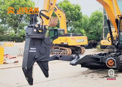 China Excavator Attachment Hydraulic Scrap Shear For Dismantling Waste Vehicles en venta