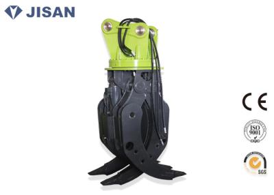 China Hydraulic Rotating Excavator Log Grab Wear Resistant Fit CAT320 20 Ton Excavator for sale
