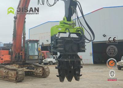 中国 油圧振動の積み、抽出のための掘削機によって取付けられる杭打ち機 販売のため