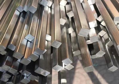 China Rectángulos hexagonales de acero inoxidables de las barras de las medias cañas de los planos de los perfiles en venta