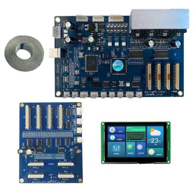 China 7610 Board Set Head Board Main Board Double Heads Kit Printer Parts For 7610 Solvent Inkjet Printing Machine for sale